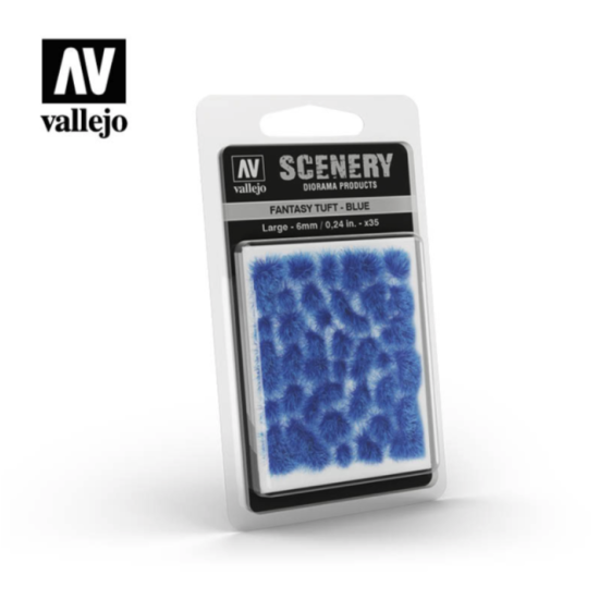 Vallejo " Scenery " SC434 Fantasy Tuft – Blue